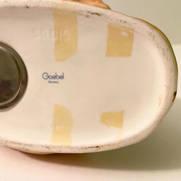 Vtg Goebel Mouse Slipper Bank Ceramic Germany 6 Inch Long Figurine  Missing Key - Picture 7 of 11